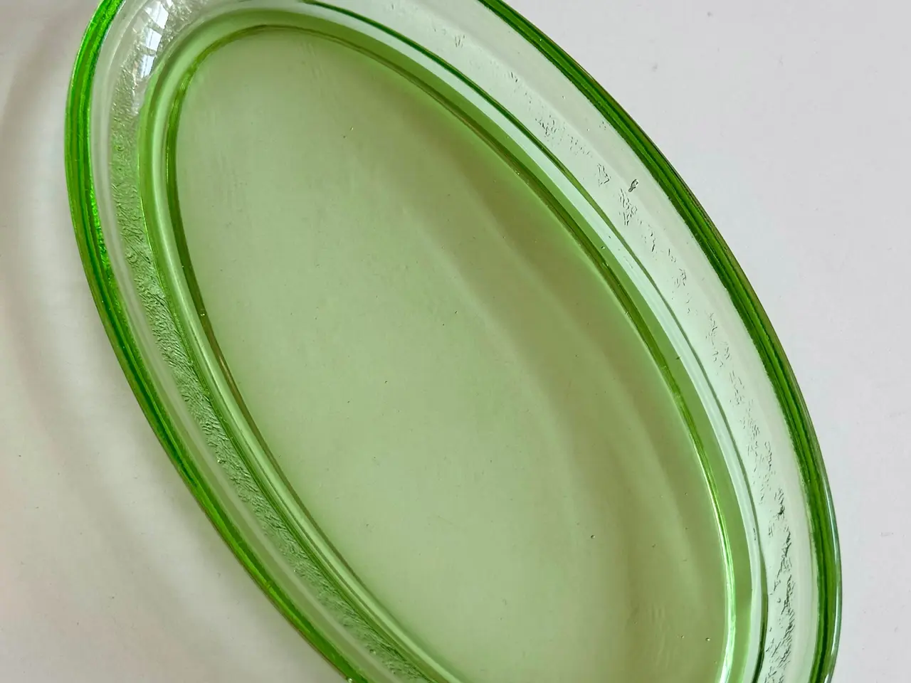 Billede 2 - Oval glasbakke