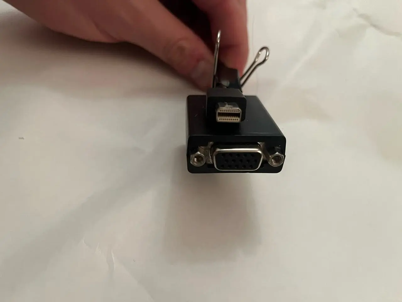 Billede 2 - Adapter, Mini DisplayPort (han) til VGA (hun)