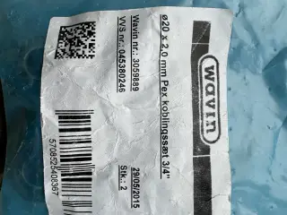 Wavin koblingssæt