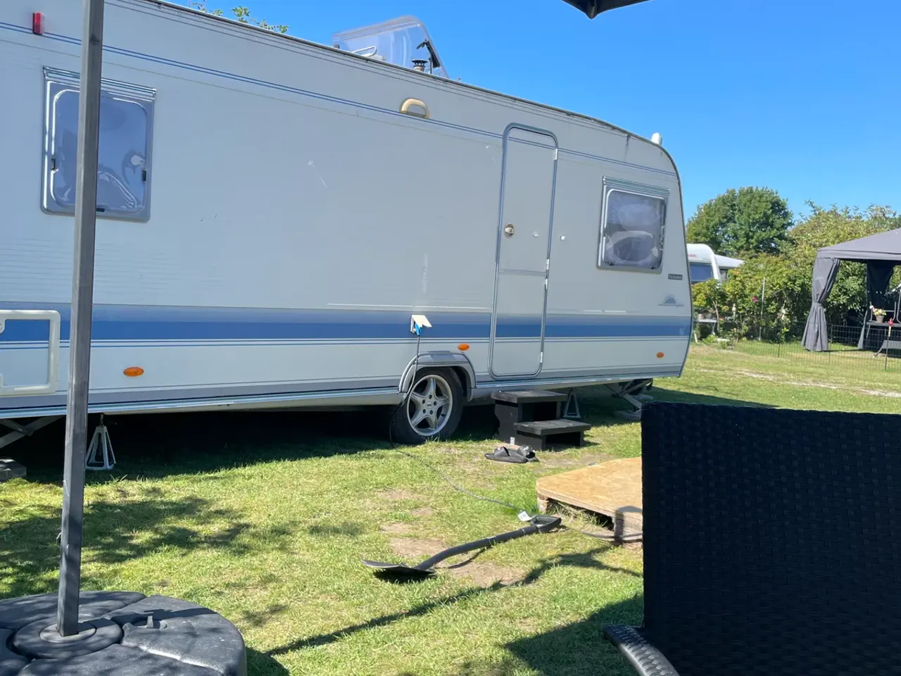 Billede 1 - hyggelig campingvogn udlejes