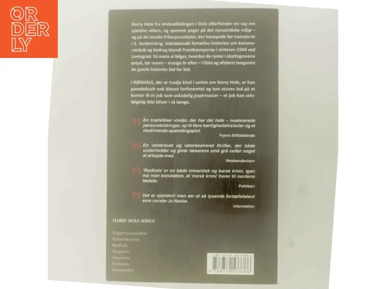 Billede 3 - Marekors af Jo Nesbø (Bog)