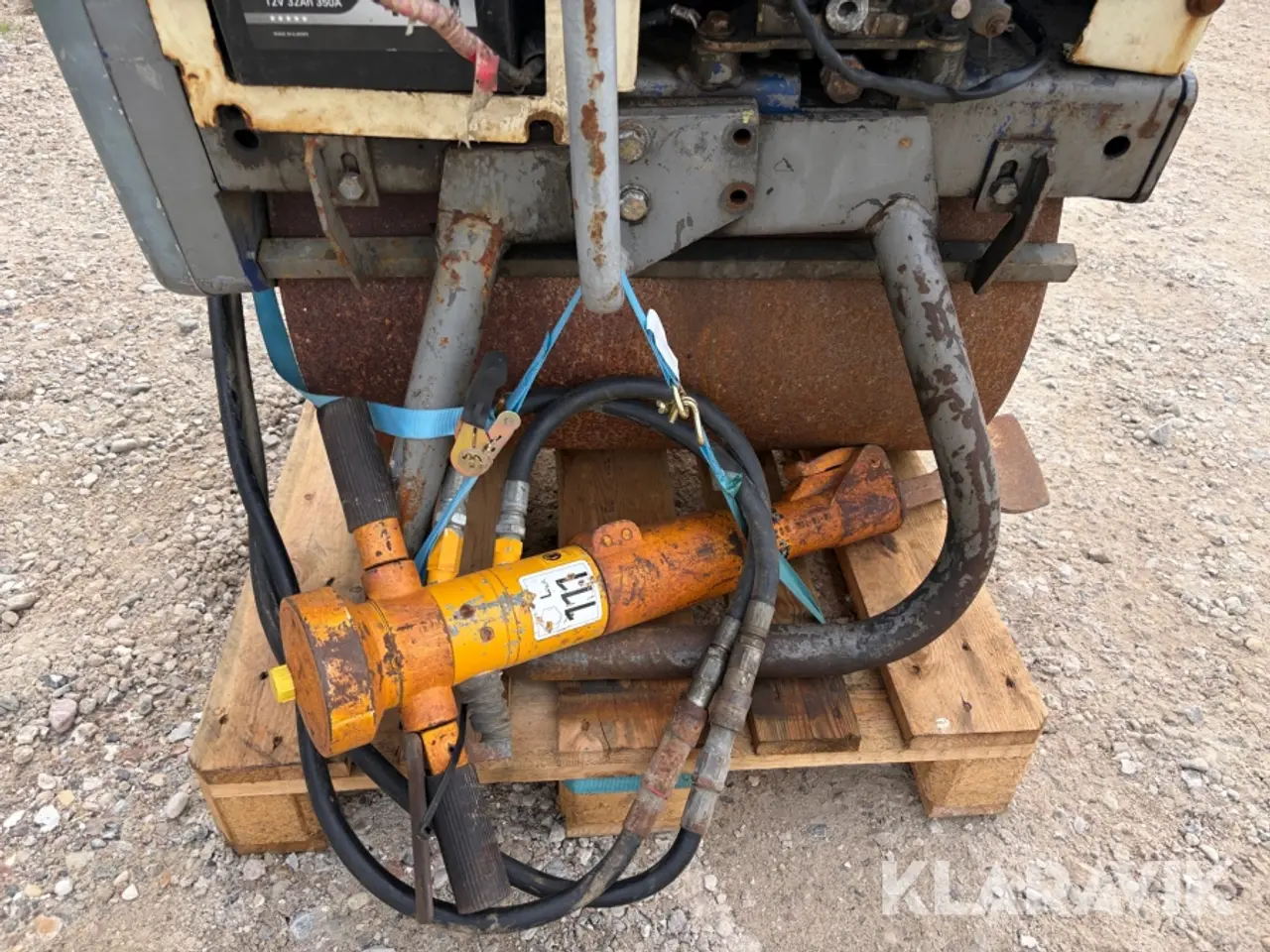 Billede 5 - Pladevibrator/Hydraulik station Benford MBR71HE
