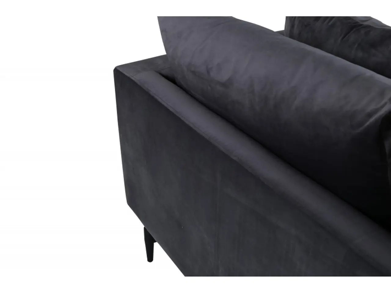 Billede 5 - Sofia 3 personers Sofa  - Sort og Mørkegrå