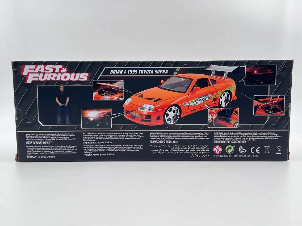 Billede 7 - Fast and Furious Toyota Supra "Paul Walker" 1:18