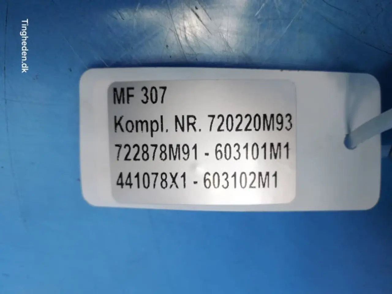 Billede 11 - Massey Ferguson 307 Transmission 720220M93