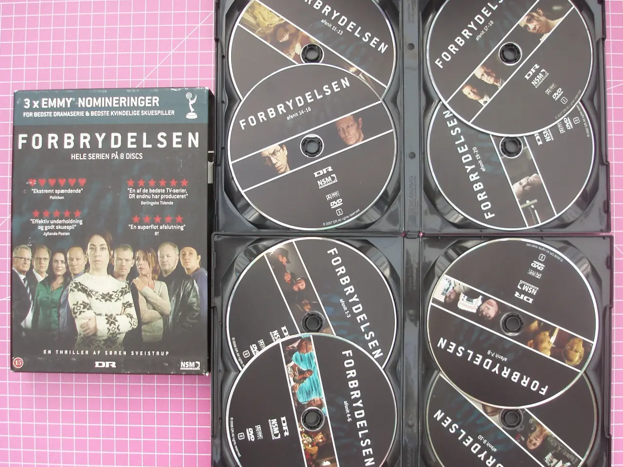 Billede 1 - TV-serie Forbrydelsen hele serien i boks