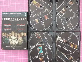 TV-serie Forbrydelsen hele serien i boks