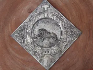 Antik Jugendstil reliefplade