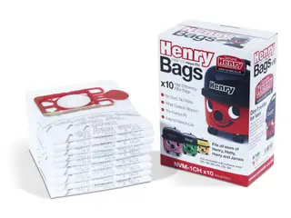 Støvsugerposer 9 l - Numatic HEPA-flo NVM1CH til Henry/Hetty/Harry, 10 stk.