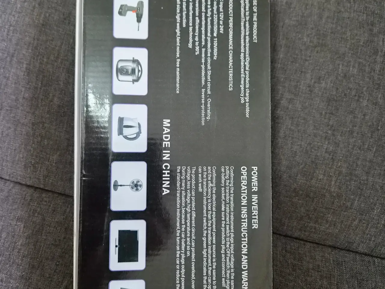 Billede 5 - Helt NY XUYUAN 2000W Inverter (12V/24V til 220V Om