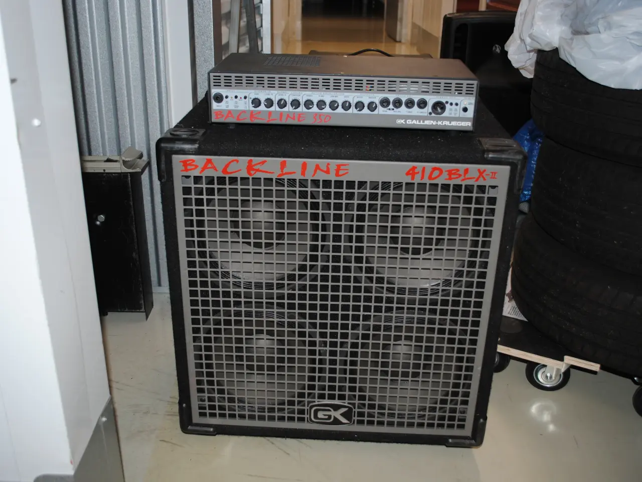 Billede 1 - et Basanlæg mrk. Gallien-Krueger Backline årg.2006