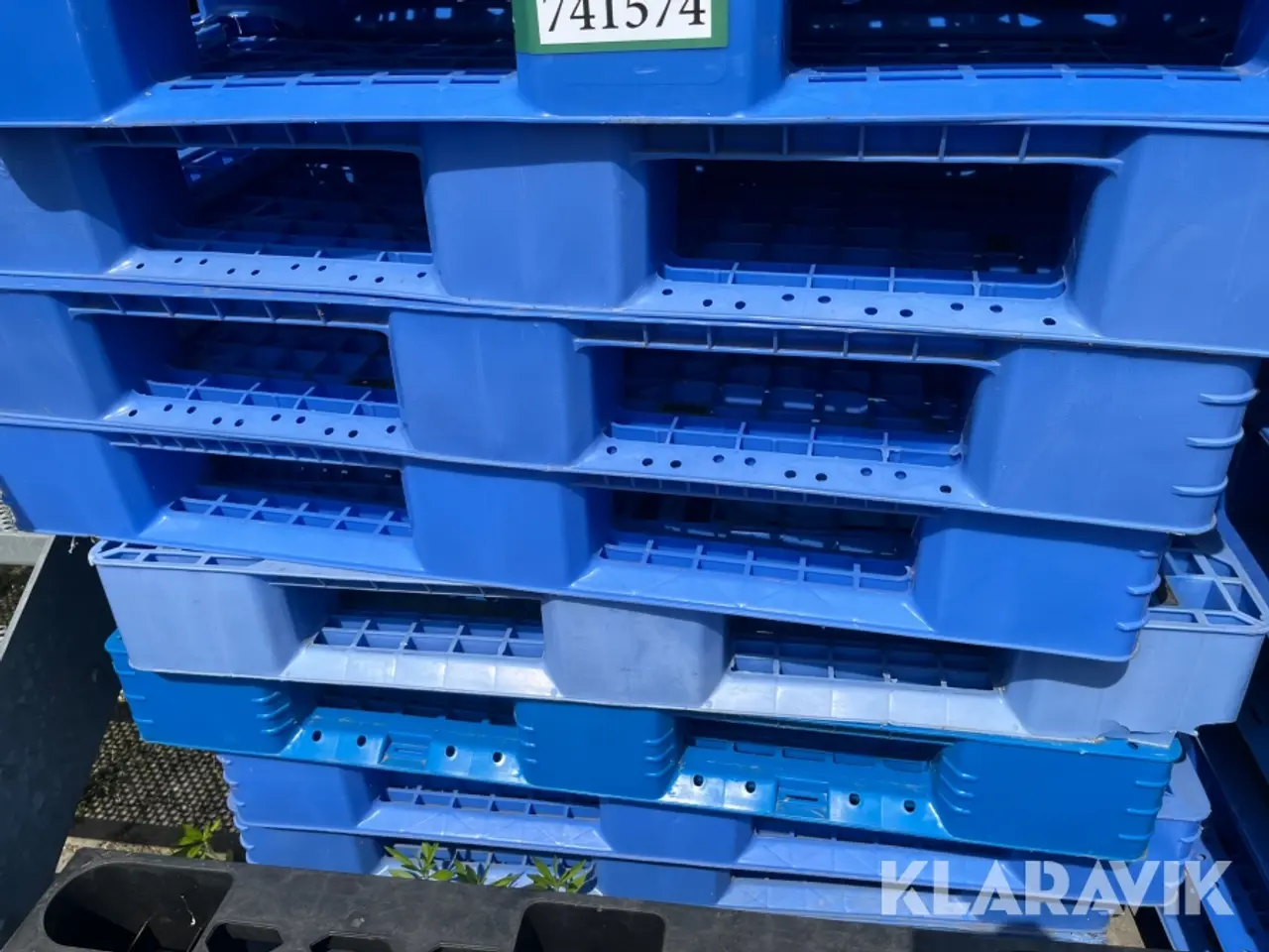 Billede 6 - Letvægt plastpaller CHD 27 styk