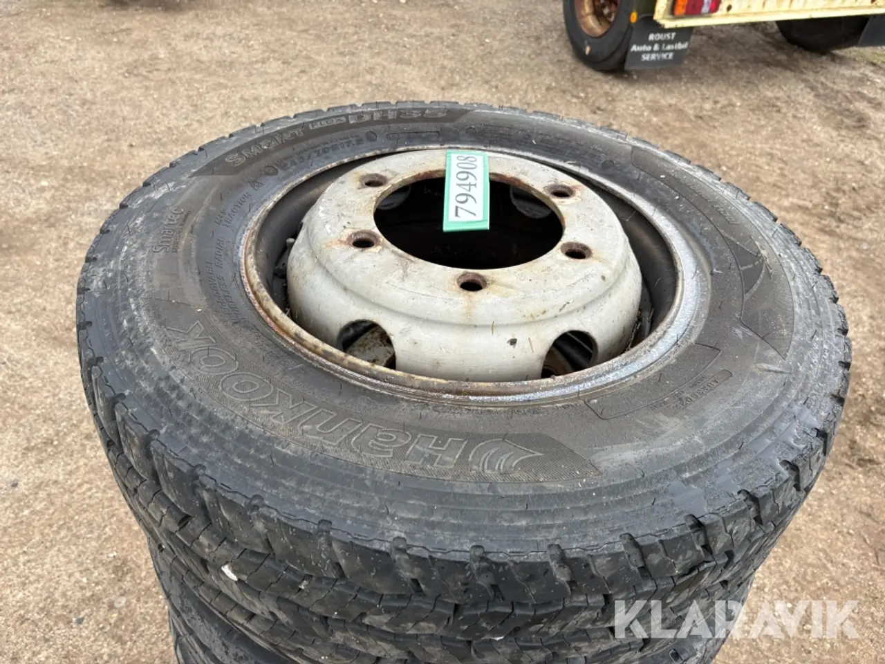 Billede 10 - Dæk til varebil Hankook Smart flex DH35 - 5 styk
