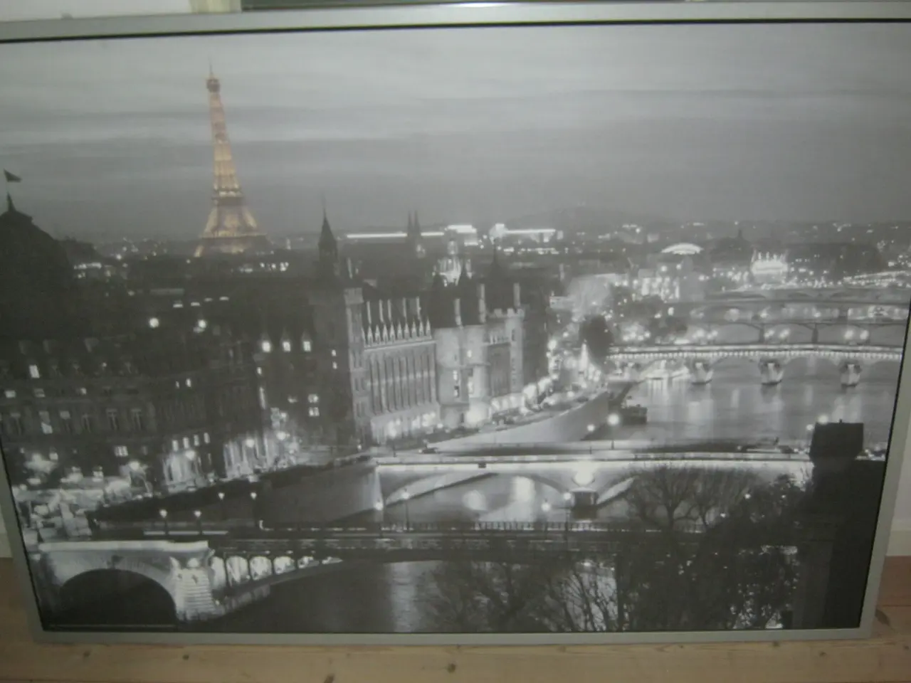 Billede 1 - Paris by Night Vægdekoration