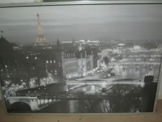 Paris by Night Vægdekoration