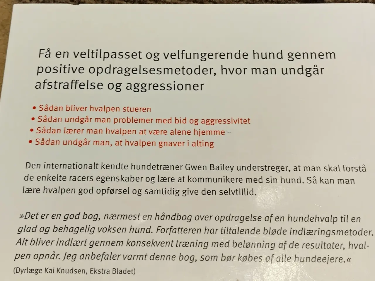 Billede 3 - Hvalpebogen