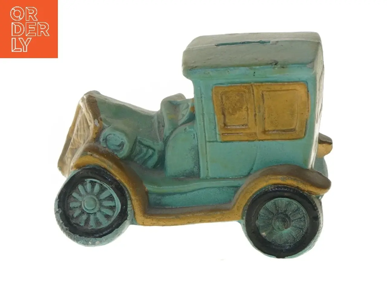 Billede 4 - Vintage bil sparegris (str. 12x16,5x8,5 cm)