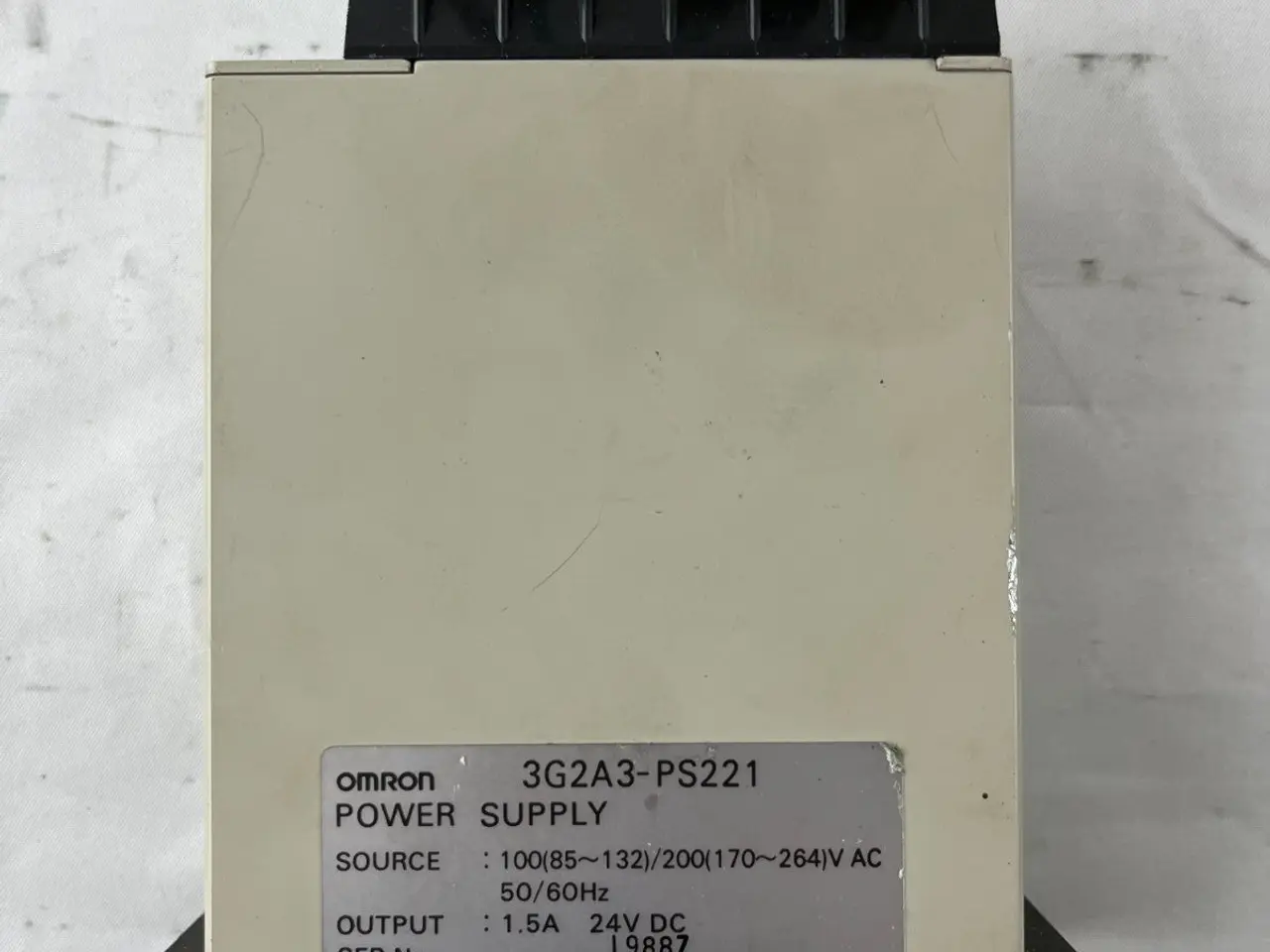 Billede 4 - Omron 3G2A3-PS221 strømforsyning 24V DC 1.5A PS221