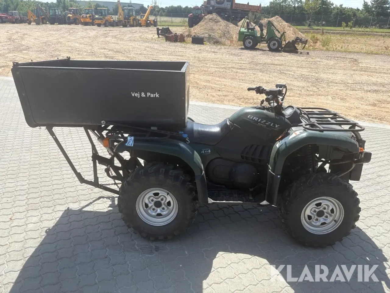 Billede 7 - ATV Yamaha Grizzly 660 med tiplad
