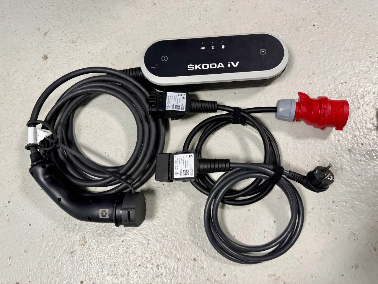 Billede 1 - 16A 11kw Skoda mobil / mormor lader 