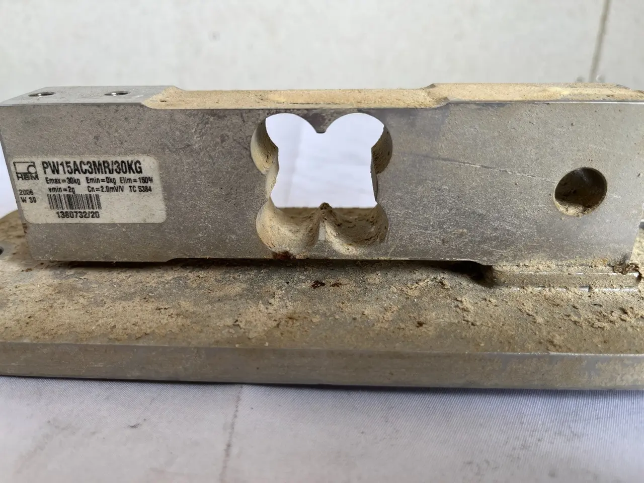 Billede 5 - Hbm Pw15Ac3mr/30Kg Single Point Load Cell On Base