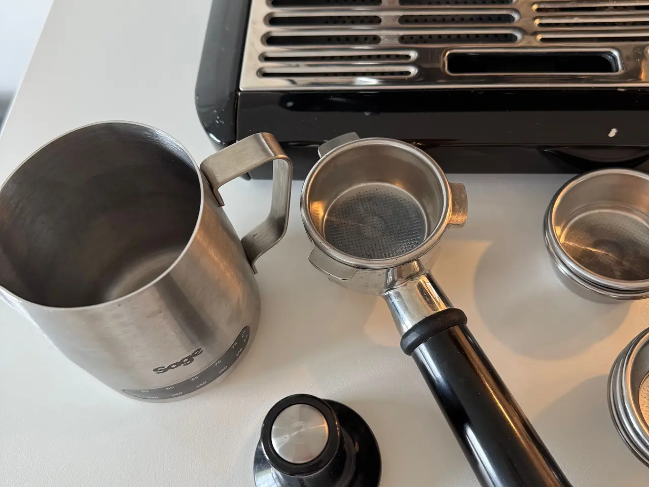 Billede 6 - Sage Barista Express sort – Meget velholdt & klar 
