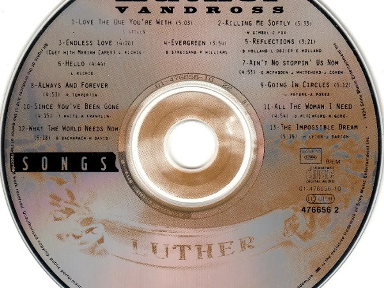 Billede 3 - Luther Vandross – Songs – CD