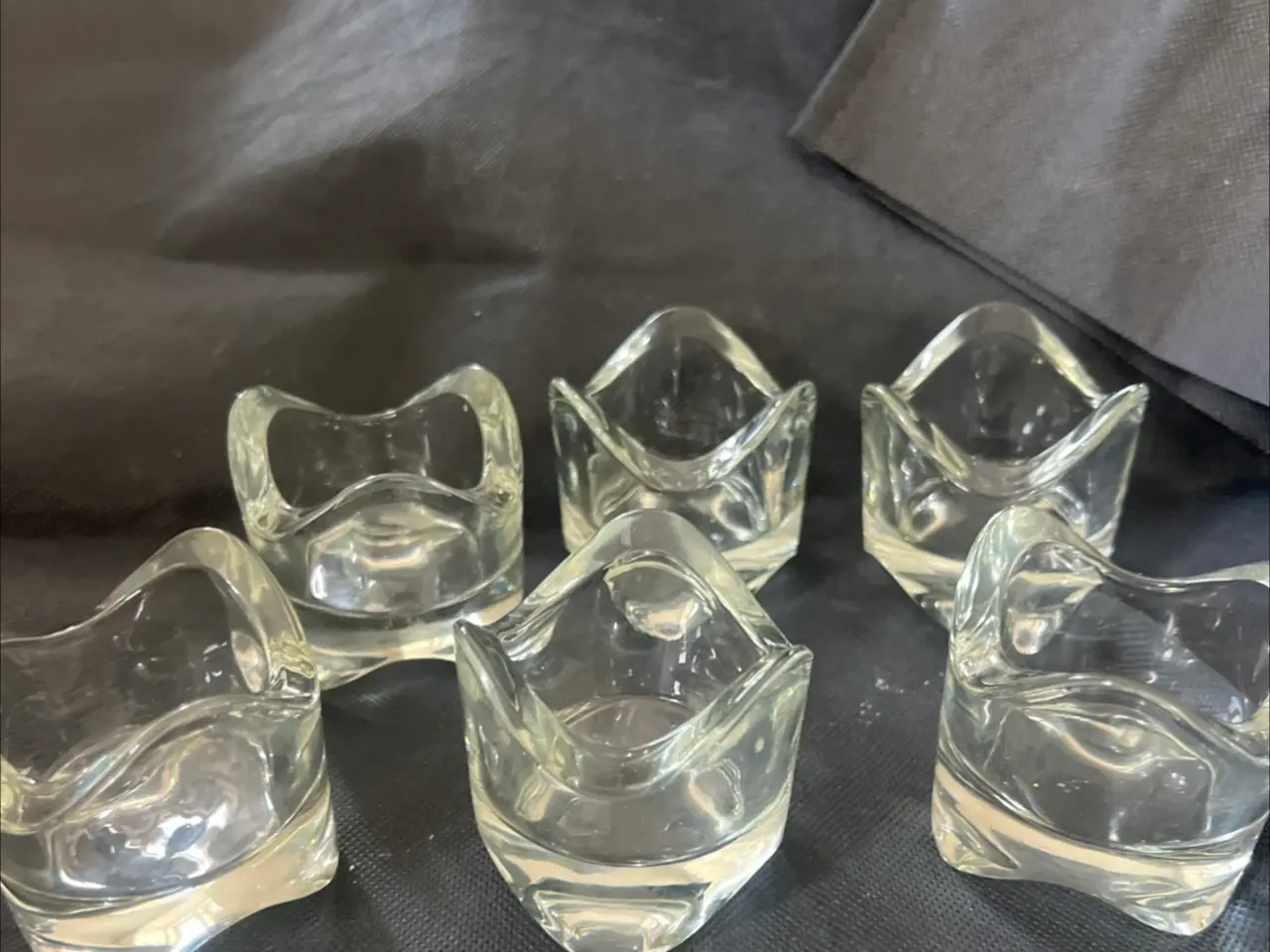 Billede 1 - Fyrlysestager i glas