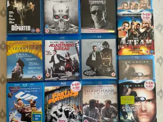 Blandet blu-ray film 11 stk