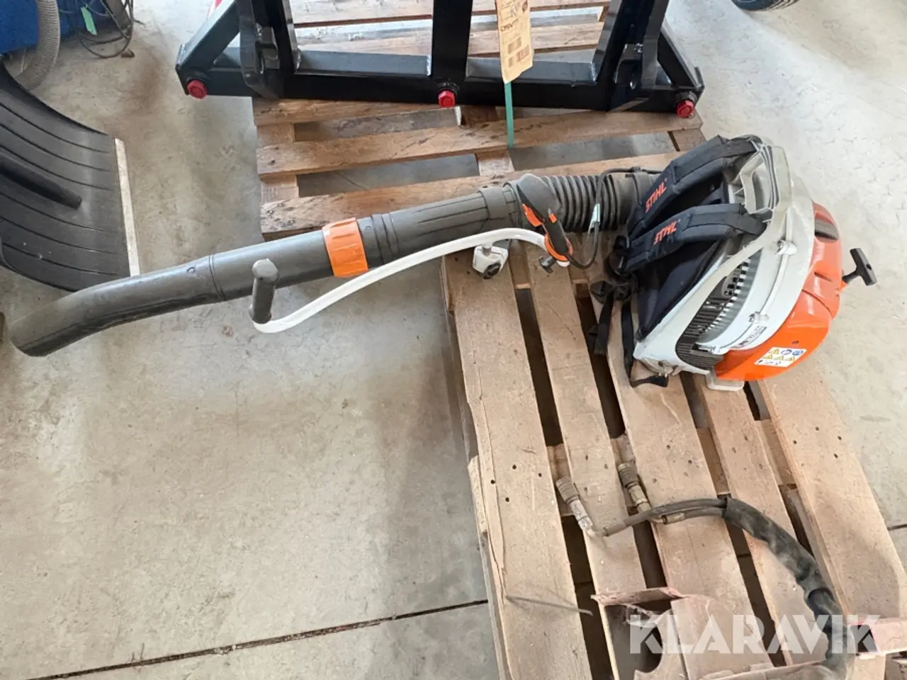 Billede 1 - Løvblæser rygbåren Stihl BR450