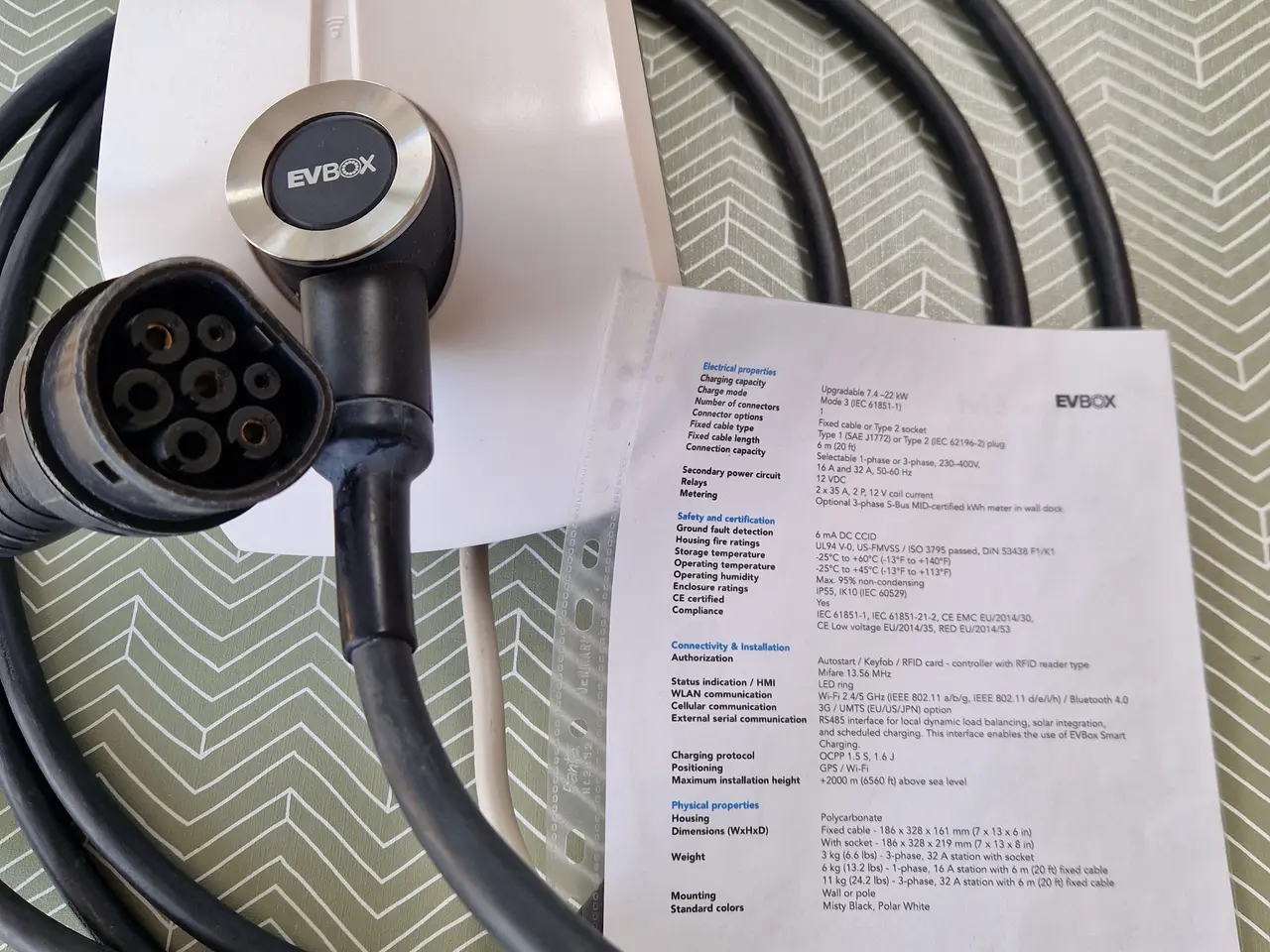 Billede 1 - EV Box lader