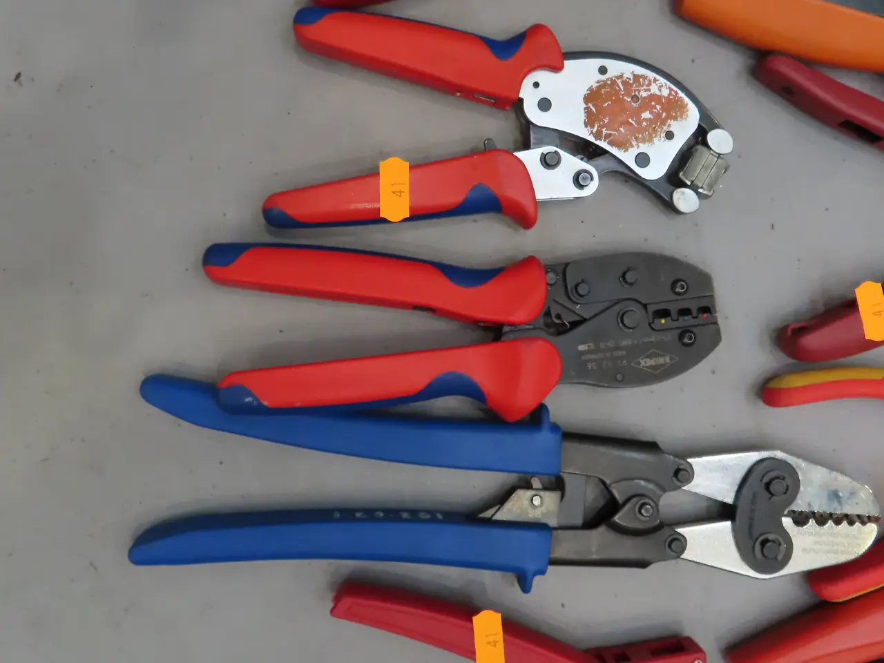 Billede 4 - Div. krymptænger CIMCO, ELPRESS m.fl.