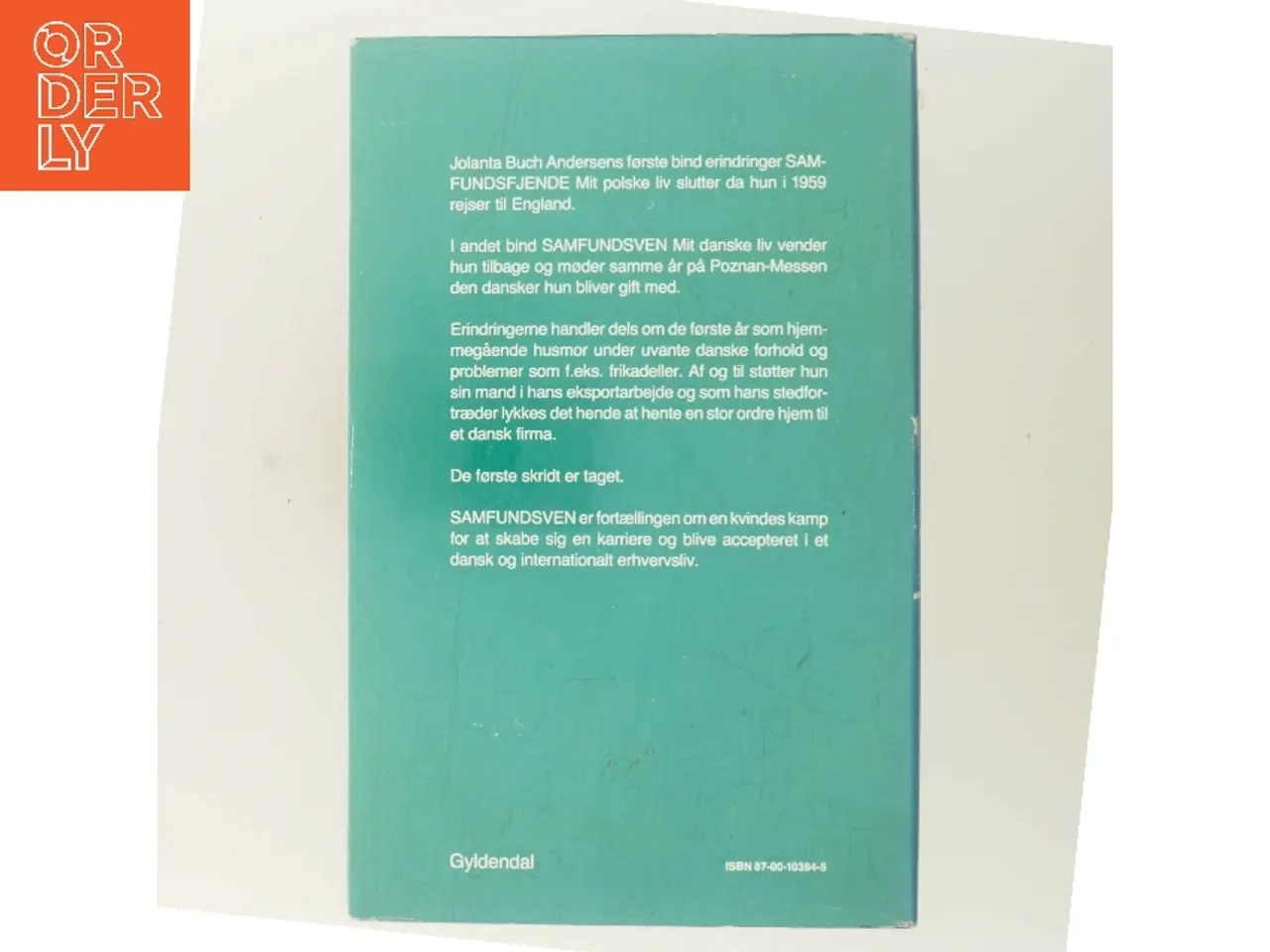 Billede 3 - Samfundsven – Mit danske liv af Jolanta Buch Andersen (Bog)