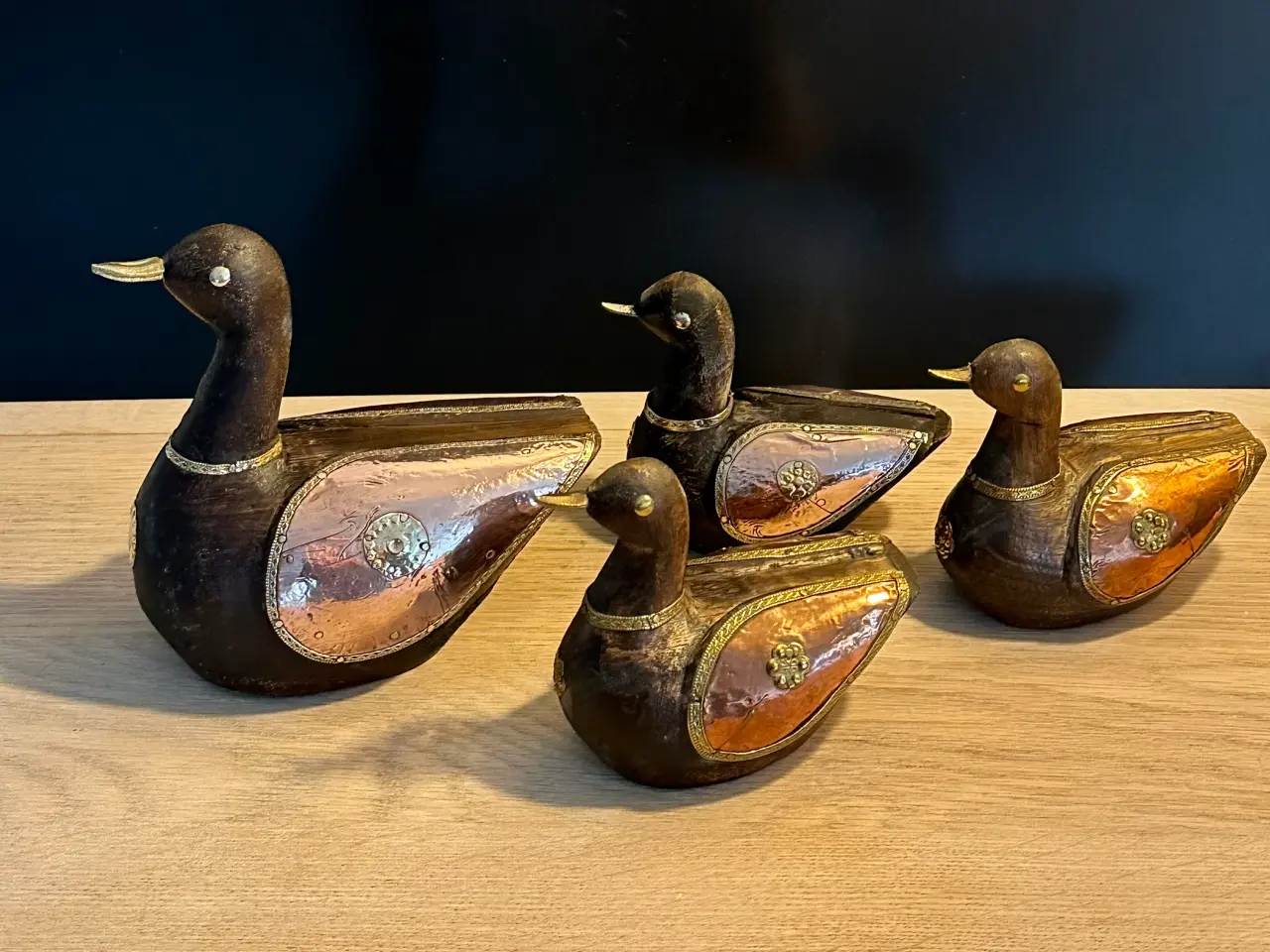 Billede 6 - Antikke håndskårede andefigurer sælges