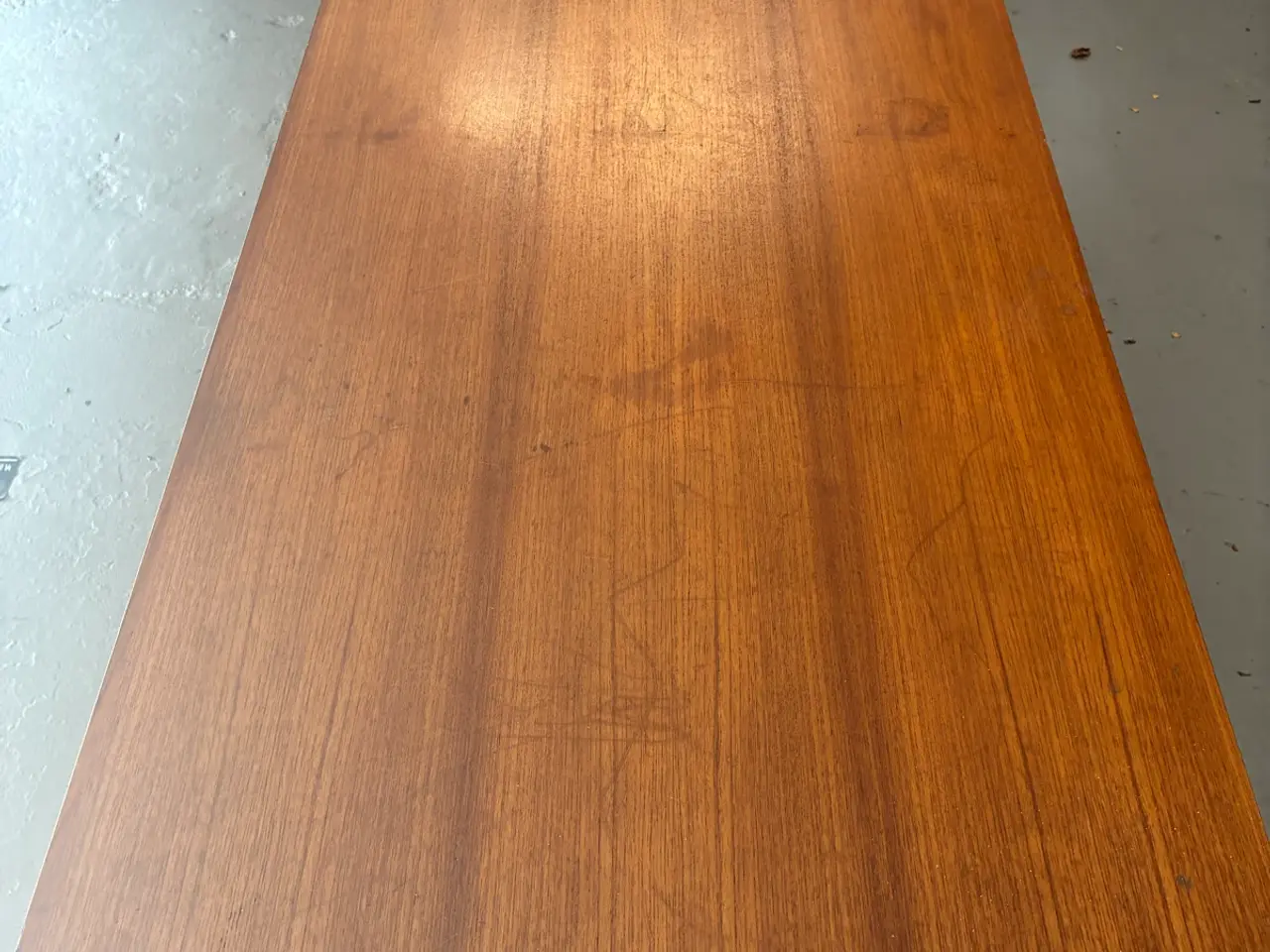 Billede 3 - Teaktræ skrivebord