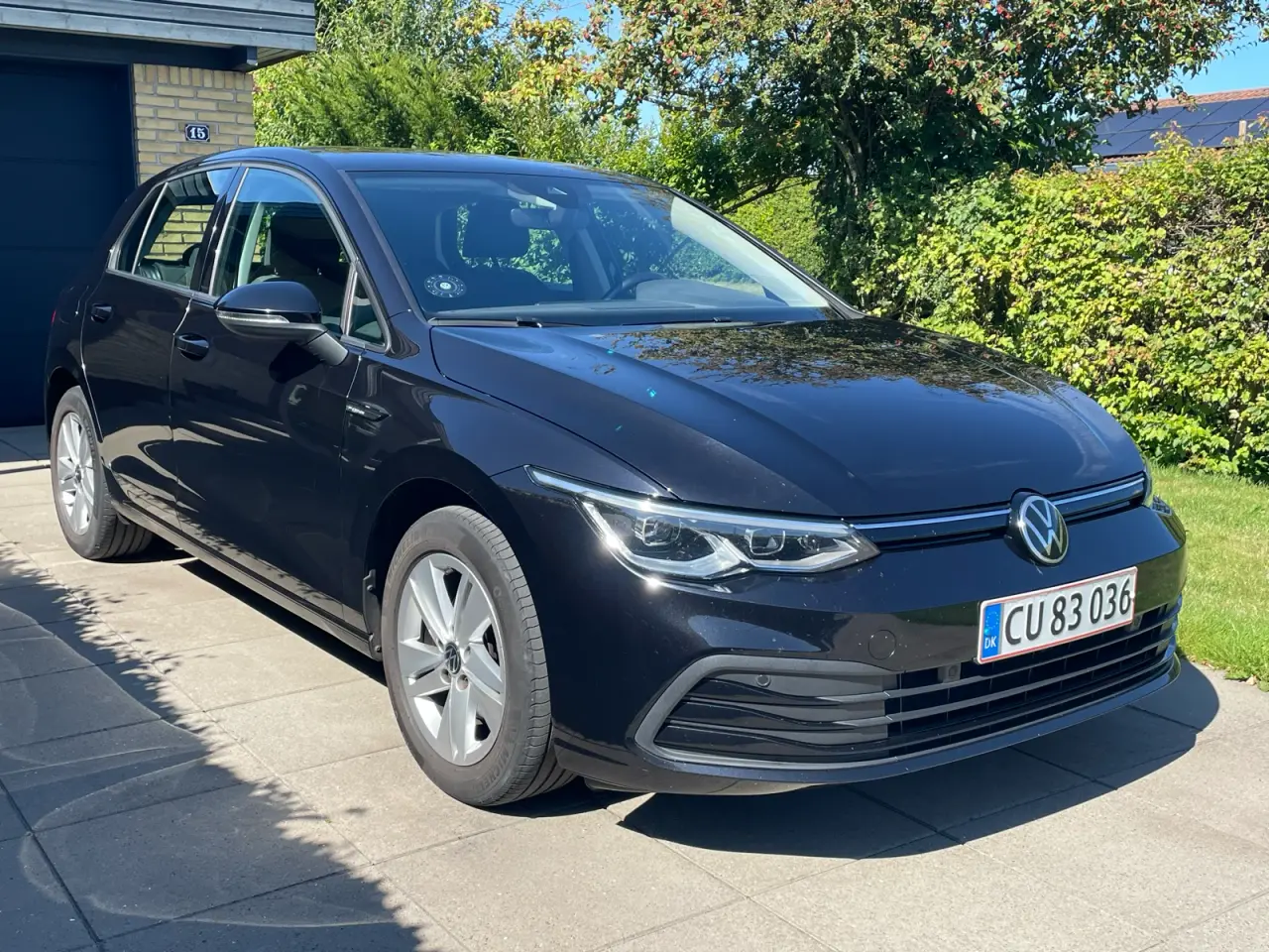 Billede 1 - VW Golf 8, nysynet, sort, Volkswagen, 1. Edition