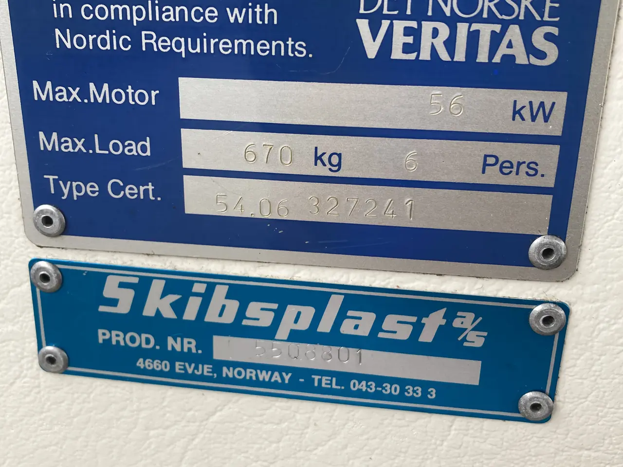 Billede 6 - Skibsplast 550HT med 60Hk 4/T