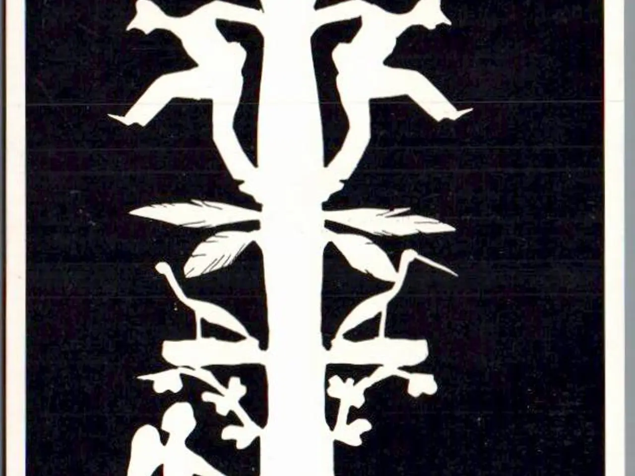 Billede 1 - Silhuet Postkort - H.C. Andersen - Brugt