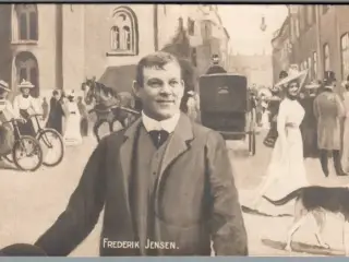 Frederik Jensen - Skuespiller - Postkort - Brugt