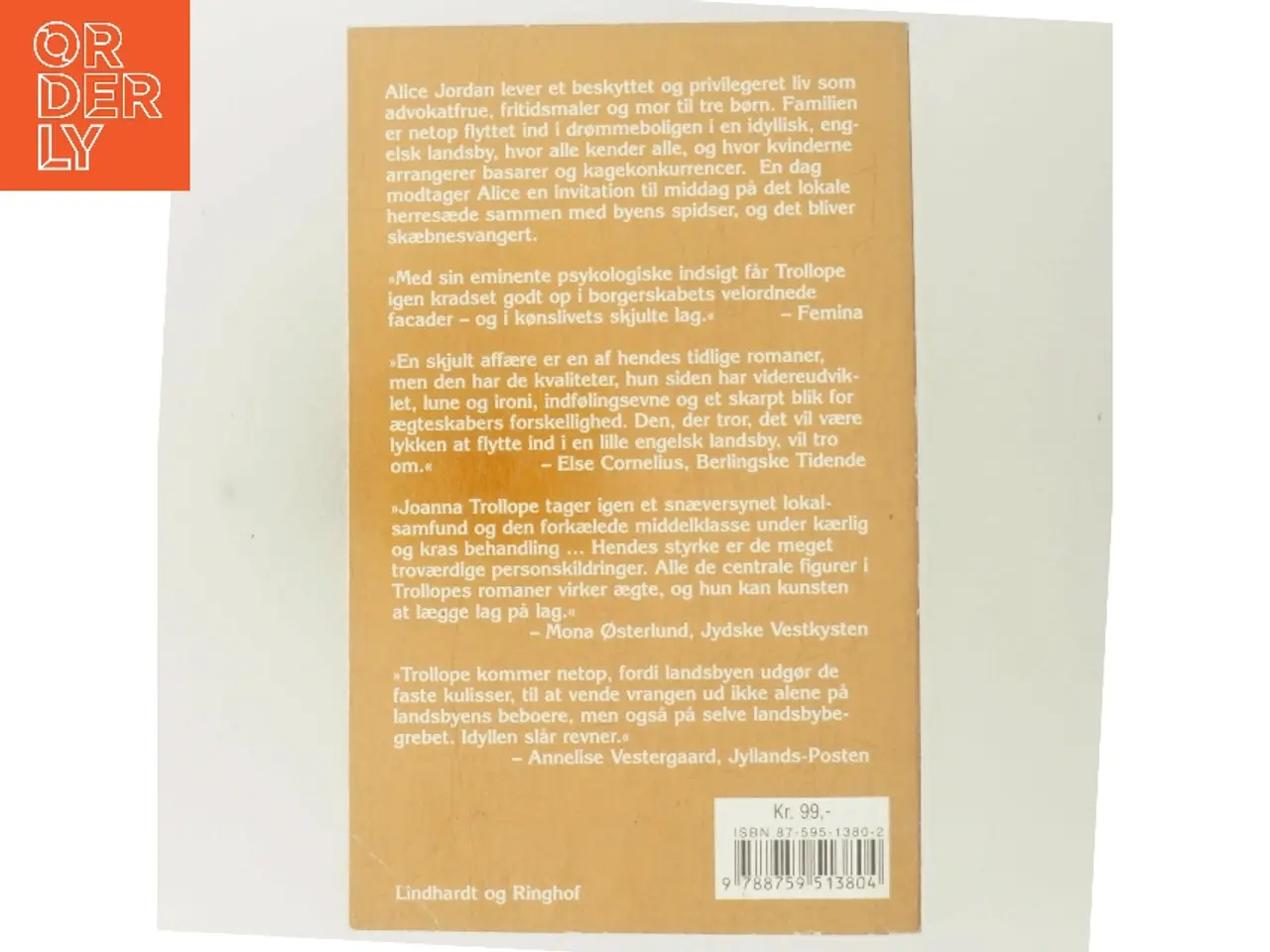Billede 3 - En skjult affære af Joanna Trollope (Bog)