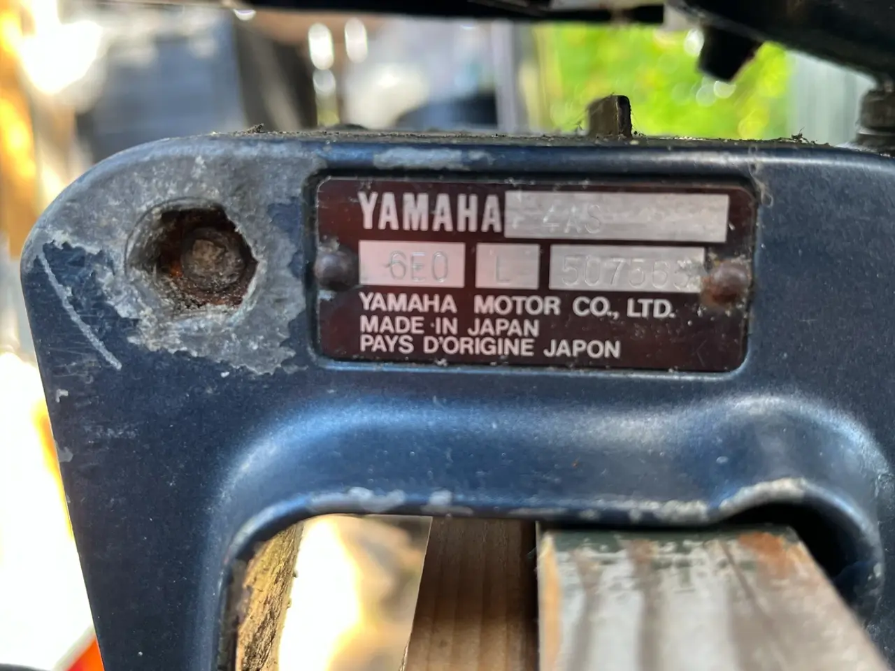 Billede 3 - Yamaha 4 hk 2-takt