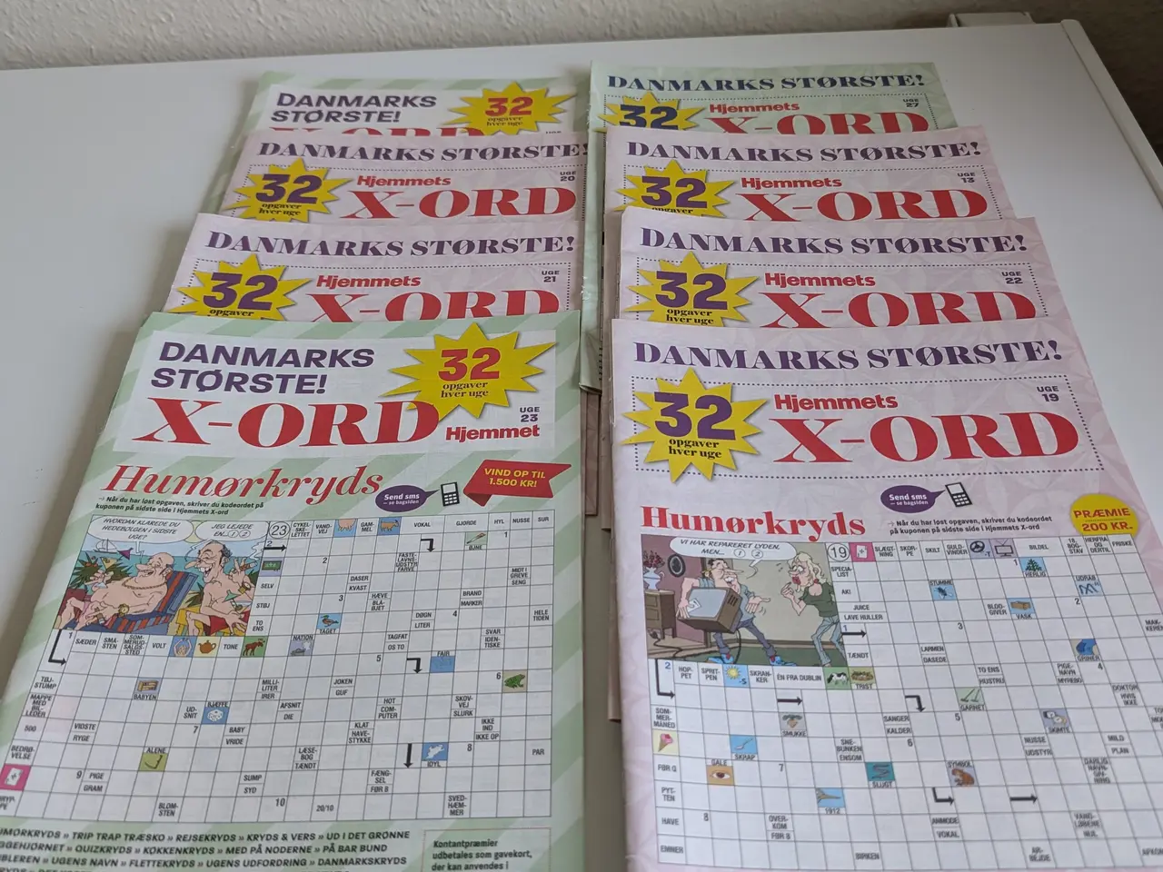 Billede 1 - Krydsord hæfter 4 stk/ kryds og tværs/ sudoku