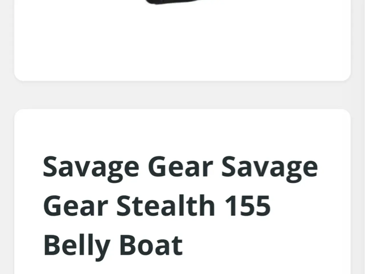 Billede 3 - Savage gear flyderens/belly boat