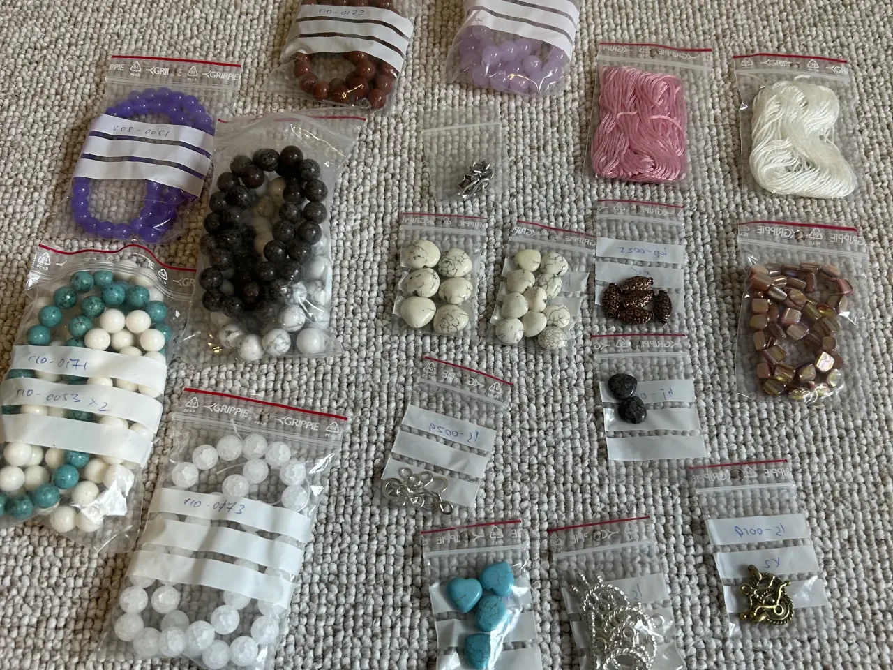 Billede 1 - DIY smykkemix – masser af perler og perlestrenge s