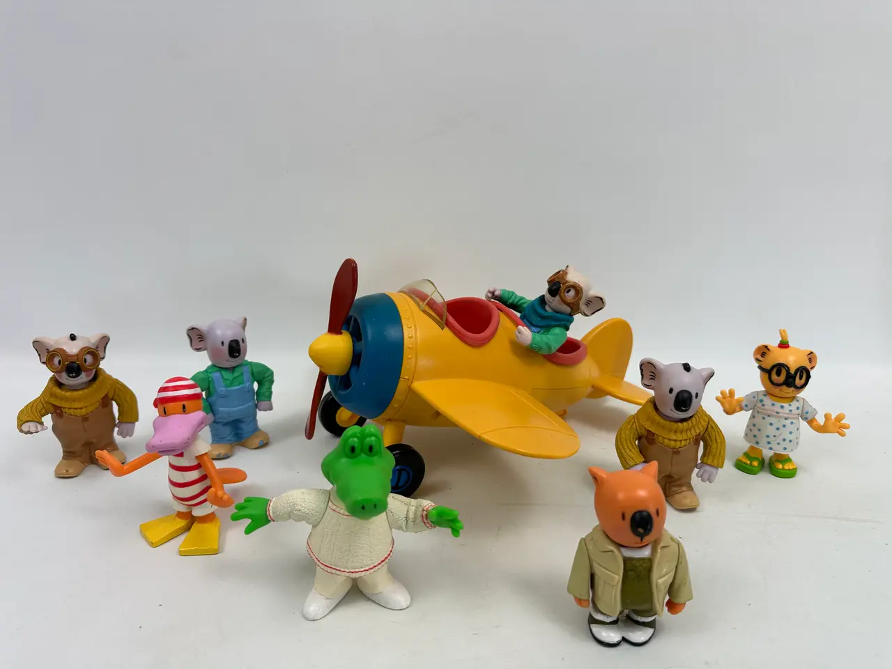 Billede 1 - Koala brødrene, 8 figurer og fly