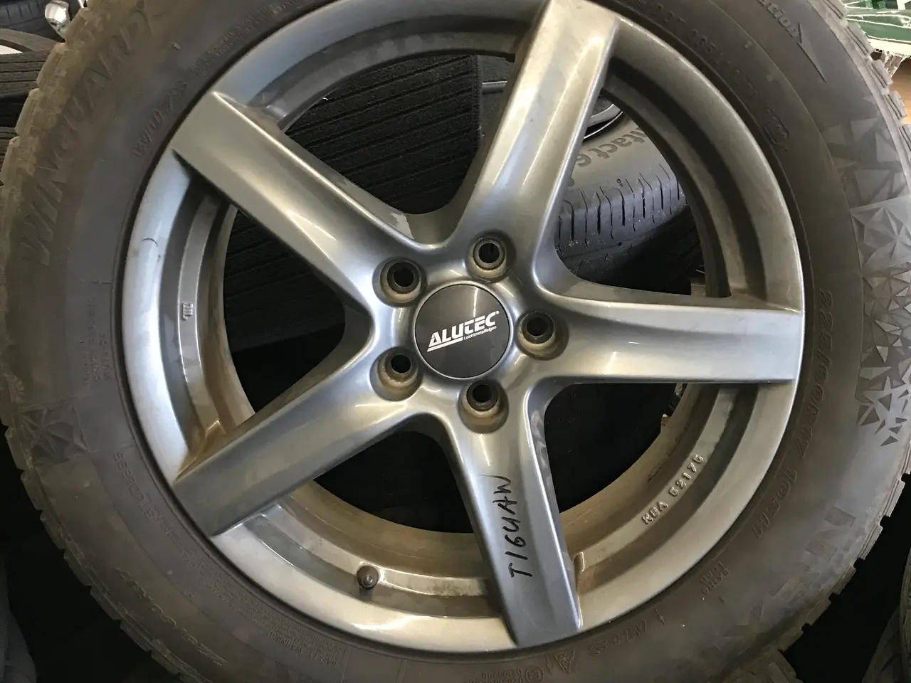 Billede 1 - Vinterhjul, VW Tiguan