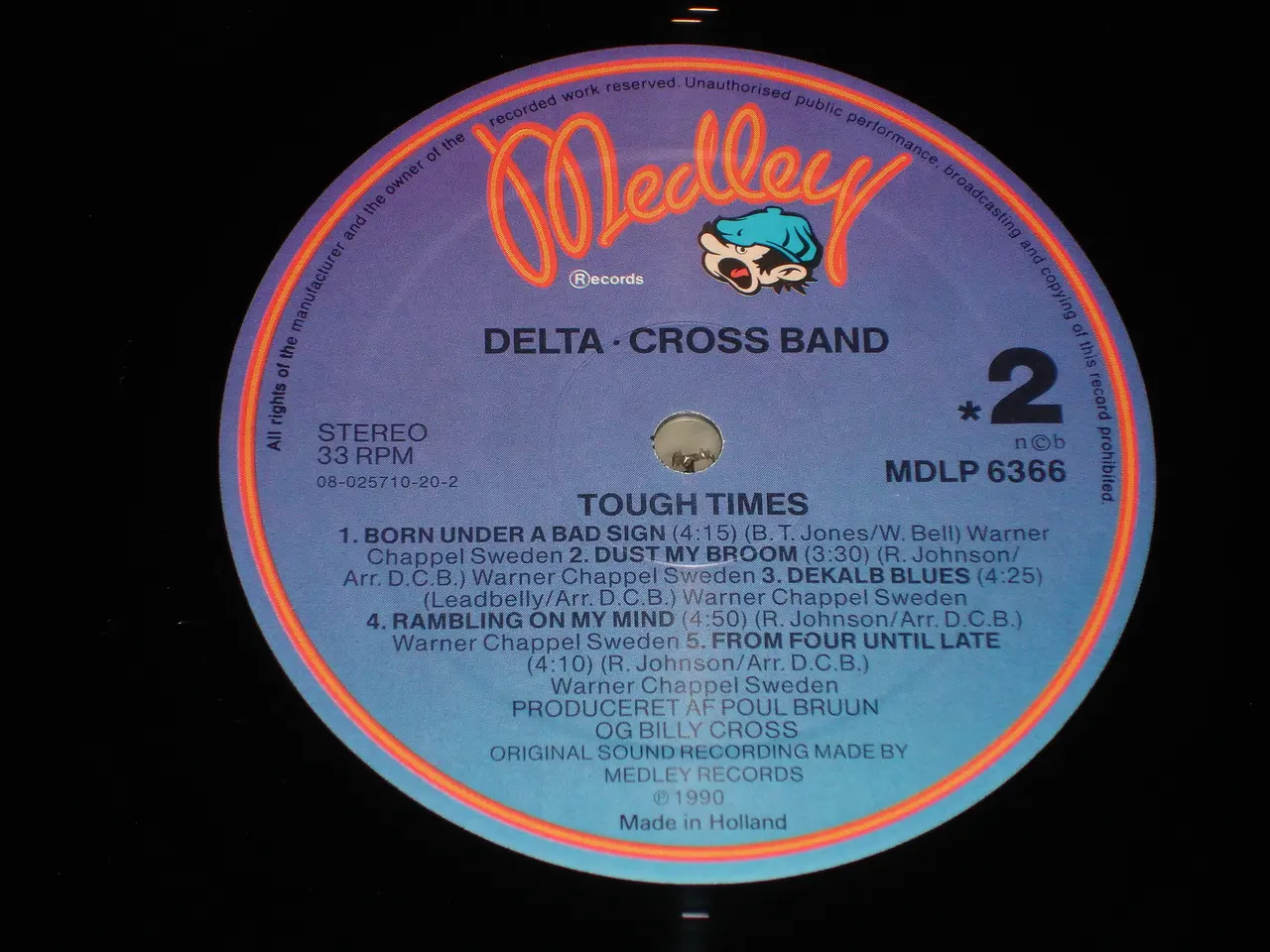 Billede 5 - (Sender gerne) Delta-Cross Band – Tough Times
