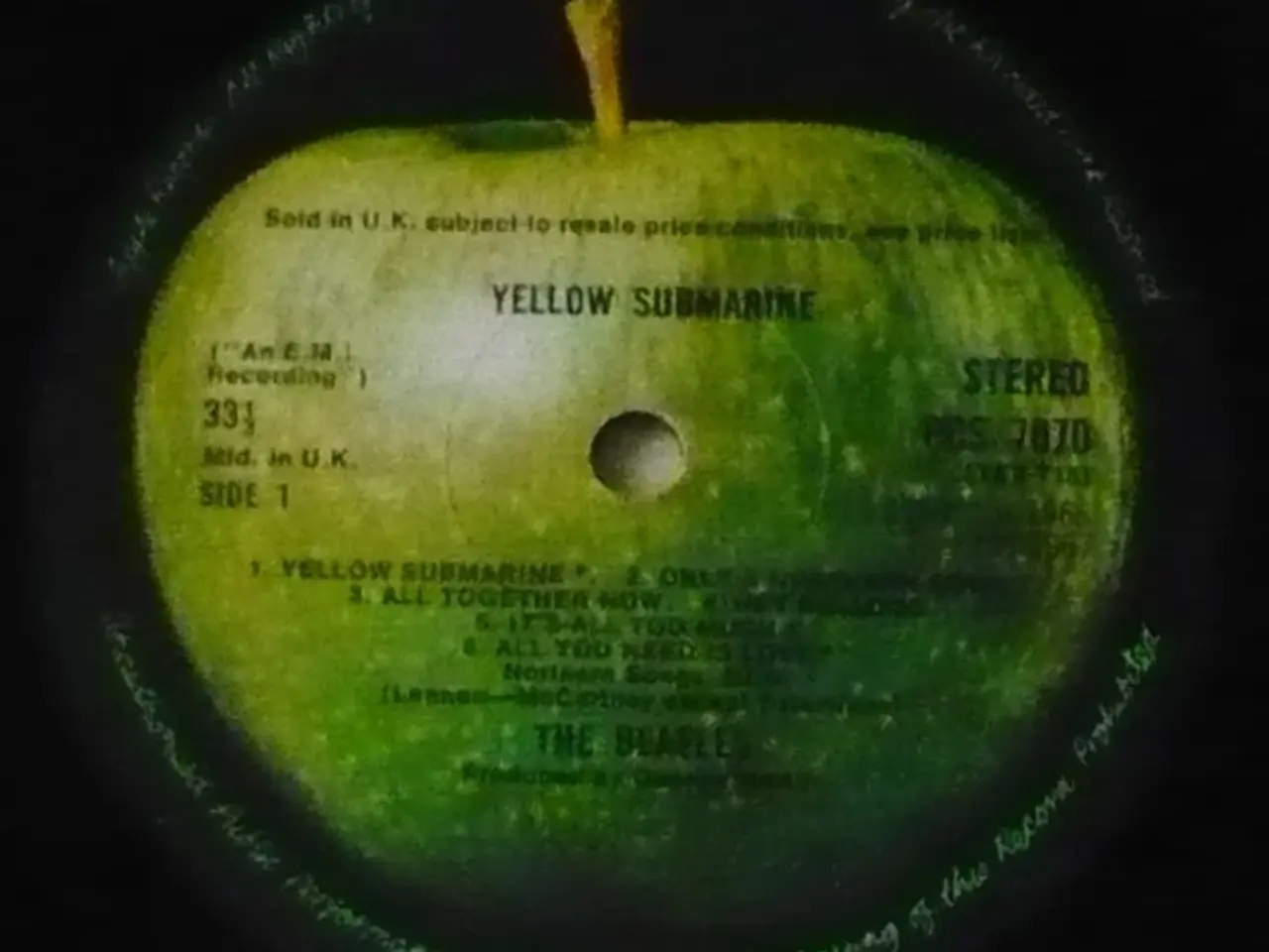 Billede 7 - THE BEATLES YELLOW SUBMARINE LP