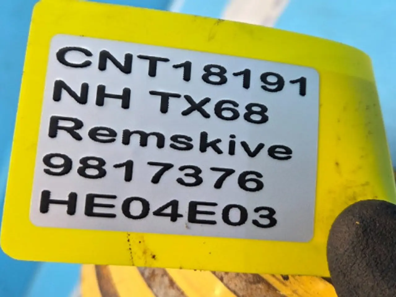 Billede 11 - New Holland TX68 Remskive 9817376