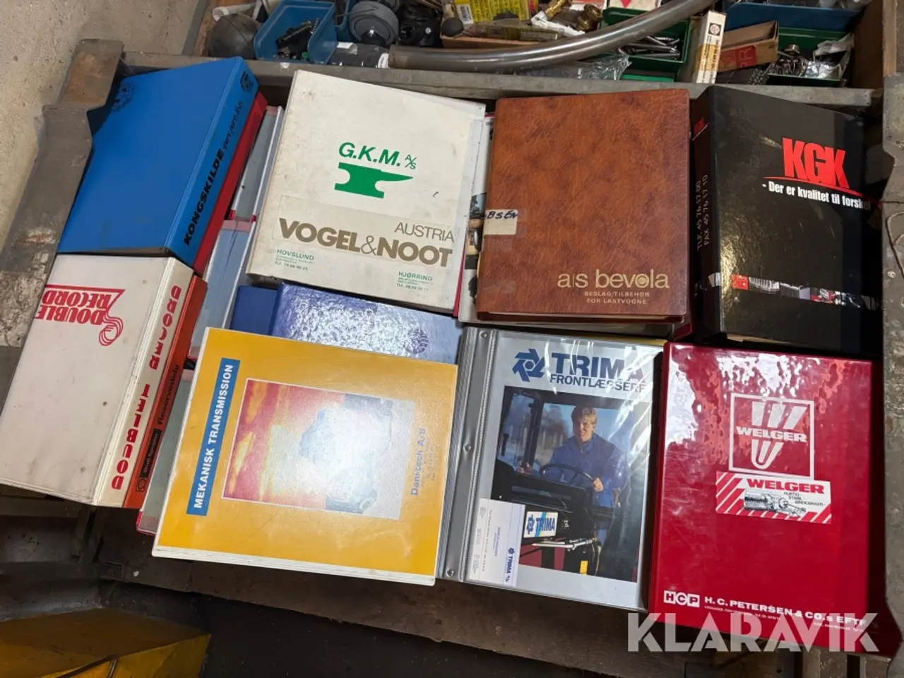 Billede 3 - Reservedelsbøger - blandet lot